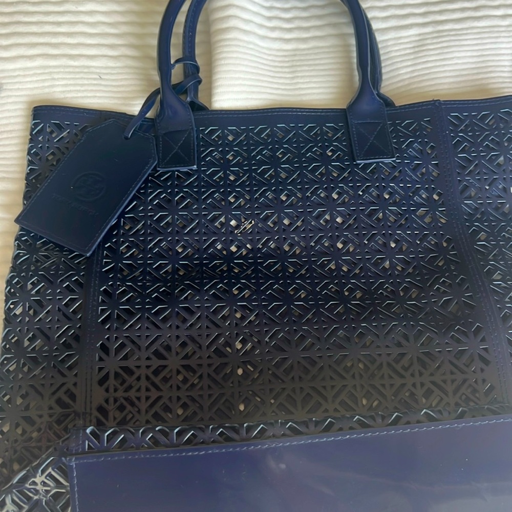 Never used Tory Burch beach - pool bag.